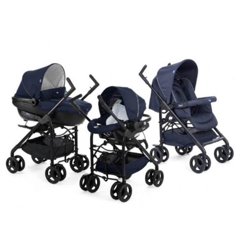 CHICCO TRIO SISTEM SPRINT BLUE FASHION PLAVI