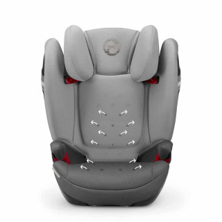 CYBEX AUTO SEDISTE 15-36KG 2/3 SOLUTION S FIX MANHATTAN GREY