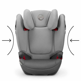 CYBEX AUTO SEDISTE 15-36KG 2/3 SOLUTION S FIX MANHATTAN GREY