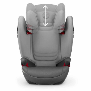 CYBEX AUTO SEDISTE 15-36KG 2/3 SOLUTION S FIX MANHATTAN GREY