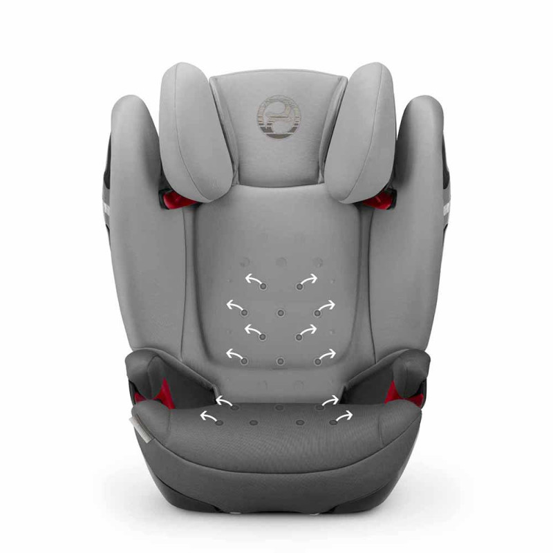 CYBEX AUTO SEDISTE 15-36KG 2/3 SOLUTION S FIX MANHATTAN GREY