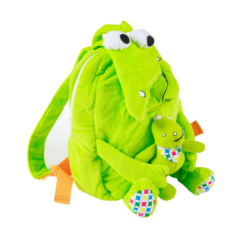 BIBA TOYS PLISANI RANAC SA IGRACKOM-KROKODIL