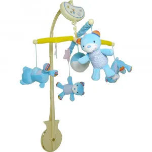 BIBA TOYS MUZICKA VRTESKA VESELI MEDVEDICI