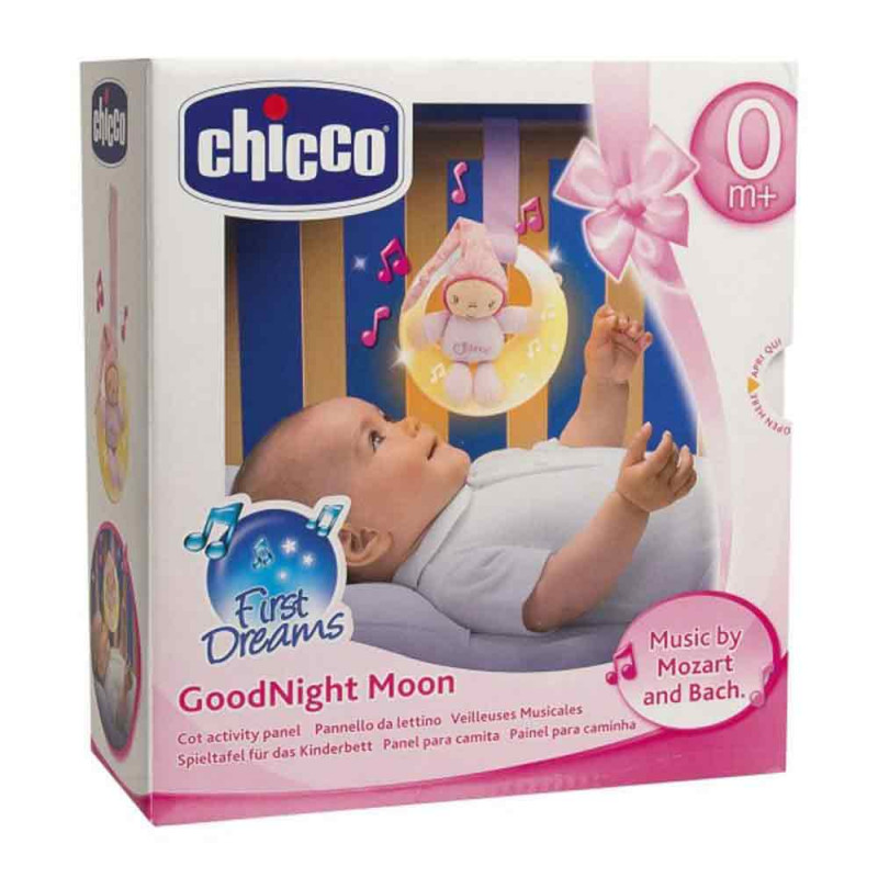 CHICCO MUZICKA LAMPA USPAVANI MESEC FD -ROZE