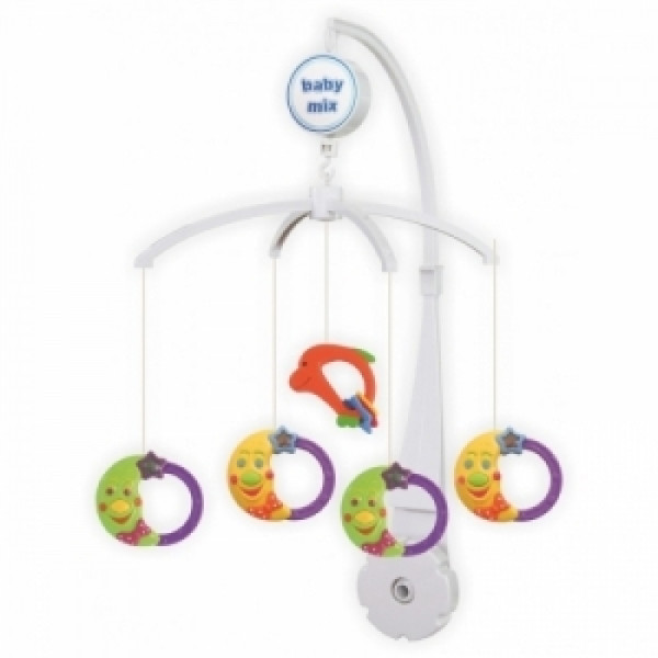 BABY MIX  PLASTICNA MUZICKA VRTESKA DELFINI 