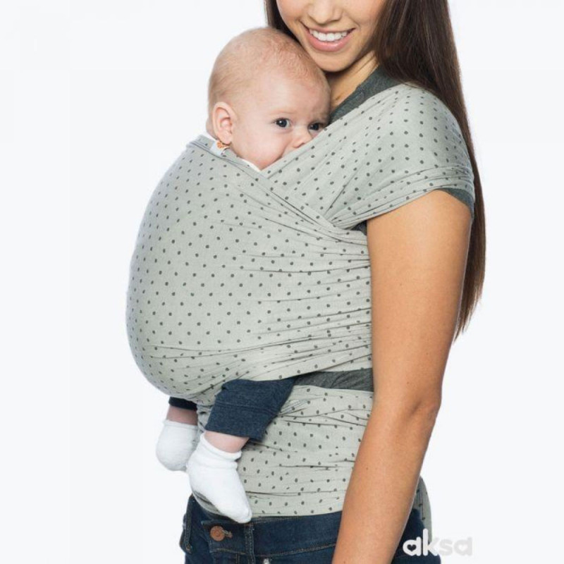 ERGOBABY MARAMA AURA SIVA SA TAČKICAMA 
