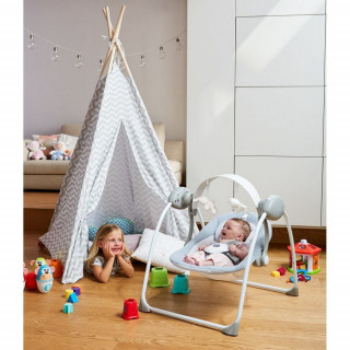 CHICCO LJULJASKA RELAX PLAY COOL GREY SIVA