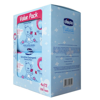 CHICCO NS VLAZNE MARAMICE 4-PACK 288 KOM 