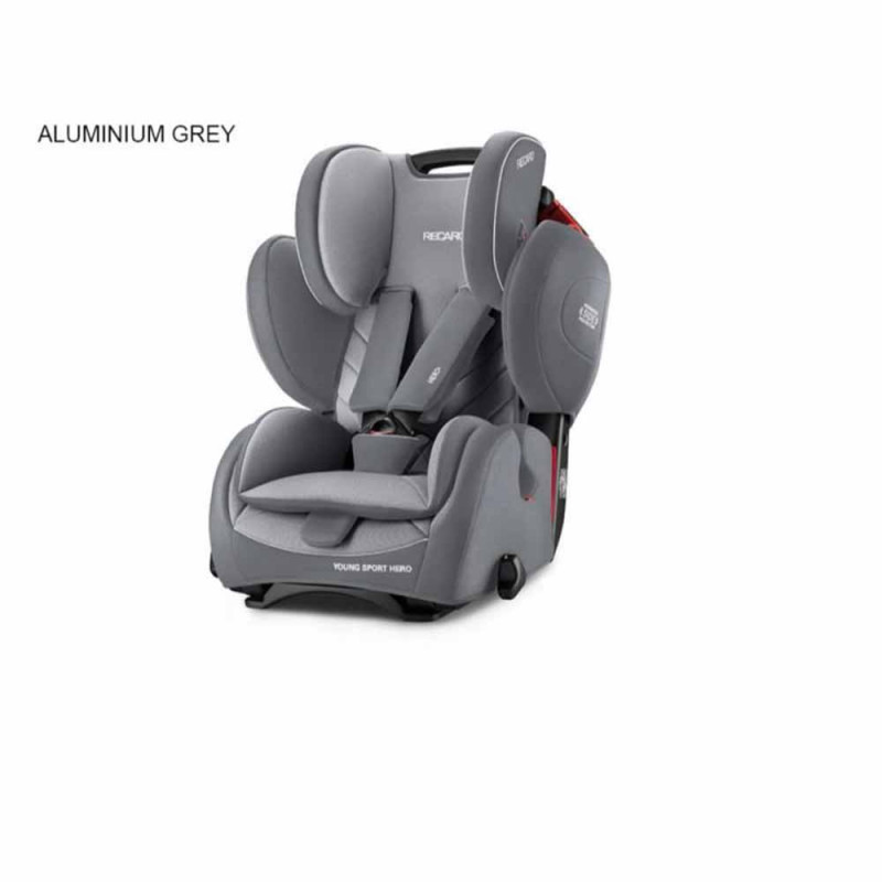 RECARO AUTO SEDISTE 1/2/3 (9-36KG ) YOUNGSPORTHERO ALUM GREY