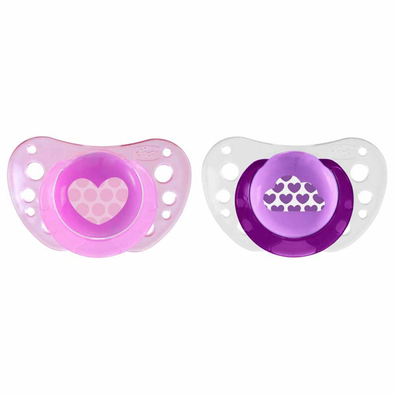 CHICCO VARALICA PHYSIO AIR SILIKON ROZE 6-16M, 2/1