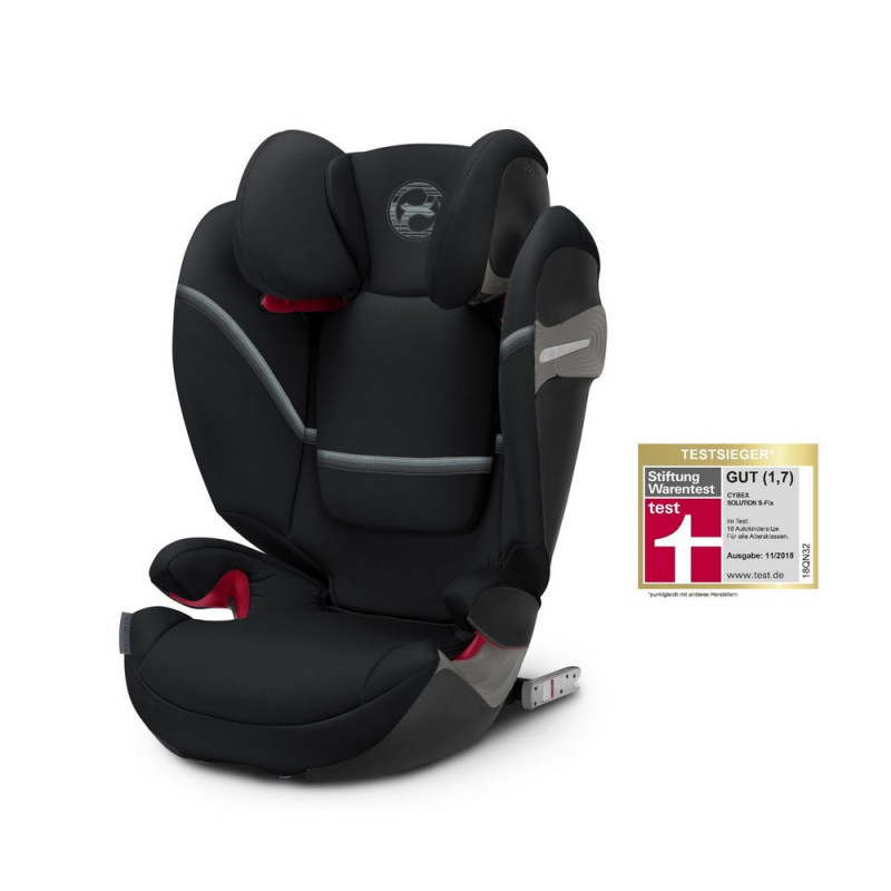 CYBEX AUTO SEDISTE 2/3 (15-36KG) SOLUTION S FIX DEEP BLACK