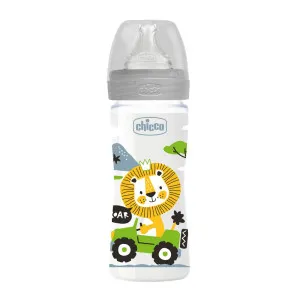 CHICCO WB PLASTICNA FLASICA 250ML SILIKON SIVA