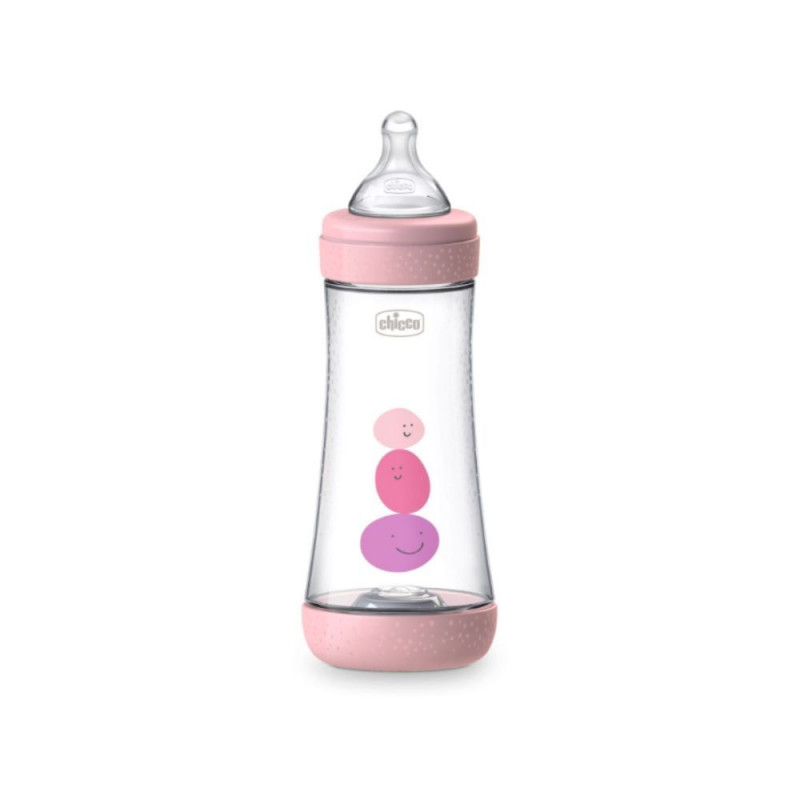 CHICCO PERFECT5 FLASICA ROZE 4M+ 300ML