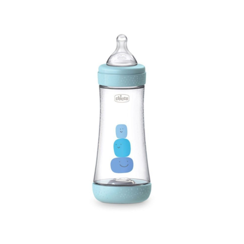 CHICCO PERFECT5 FLASICA PLAVA 4M+ 300ML