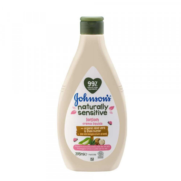 JOHNSONS BABY LOSION BIO NATURAL 395ML 