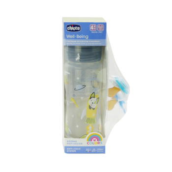 CHICCO SET WB FLASICA 330ML+PHAIR LAZA PLAVA 