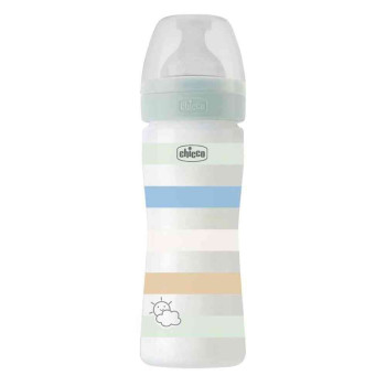CHICCO WB PLASTIČNA FLASICA 250ML SILIKON DEČAK 