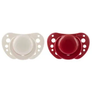 CHICCO LAZA PHYSIO AIR SILIKON CRVENA 6-16M 2KOM 