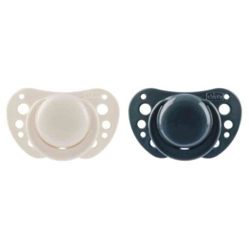 CHICCO LAZA PHYSIO AIR SILIKON PLAVA 6-16M 2KOM 