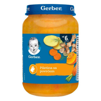 GERBER KASICA PILETINA 190G 