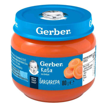 GERBER KASICA OD SARGAREPE 80G 