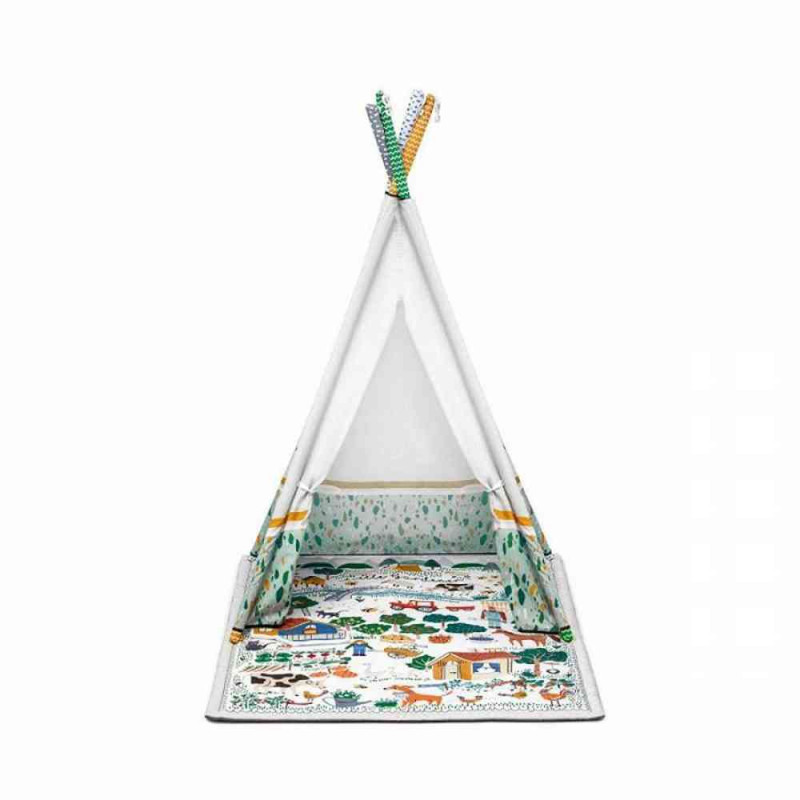 KINDERKRAFT PODLOGA ZA IGRU 3U1 LITTLE GARDENER 