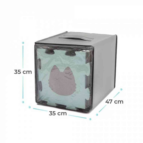 KINDERKRAFT PODLOGA ZA IGRU 3D LUNO SHAPES MINT 