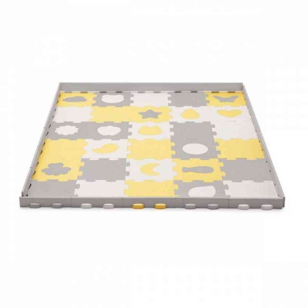 KINDERKRAFT PODLOGA ZA IGRU 3D LUNO SHAPES YELLOW 