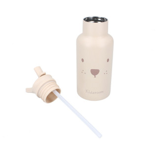 KIDZROOM TERMOS BEARY EXCITED BEIGE 350ML 