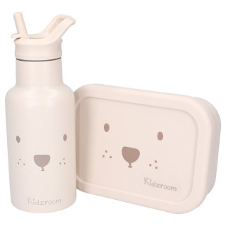 KIDZROOM TERMOS BEARY EXCITED BEIGE 350ML 