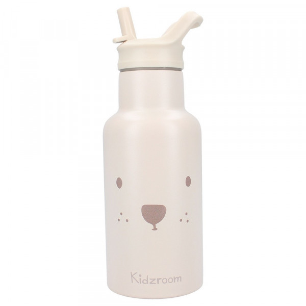 KIDZROOM TERMOS BEARY EXCITED BEIGE 350ML 