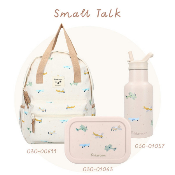 KIDZROOM TERMOS SMALL TALK BEIGE 350ML 