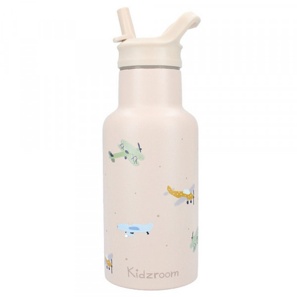 KIDZROOM TERMOS SMALL TALK BEIGE 350ML 