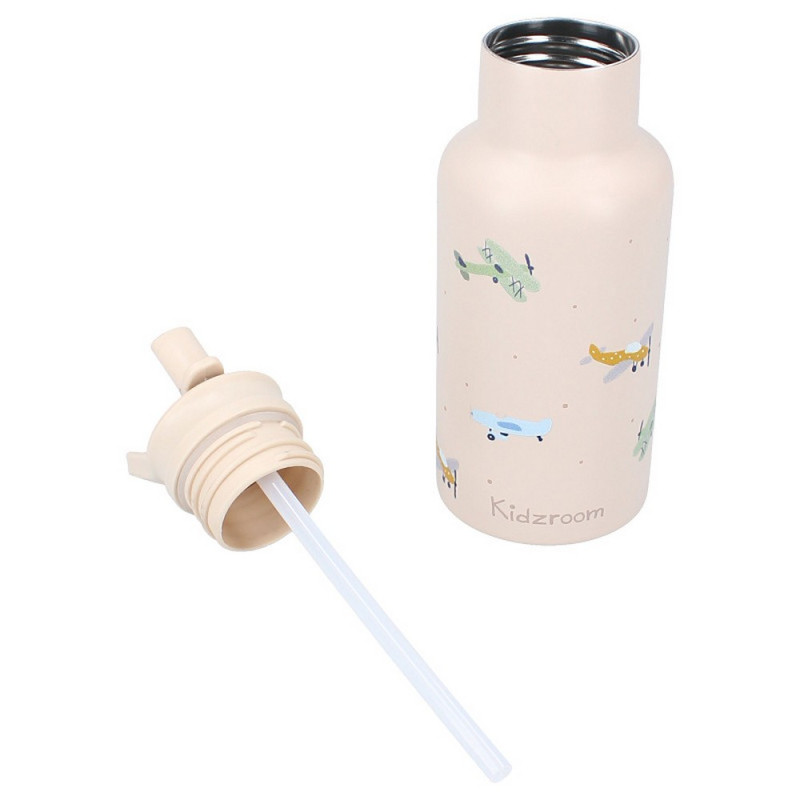 KIDZROOM TERMOS SMALL TALK BEIGE 350ML 
