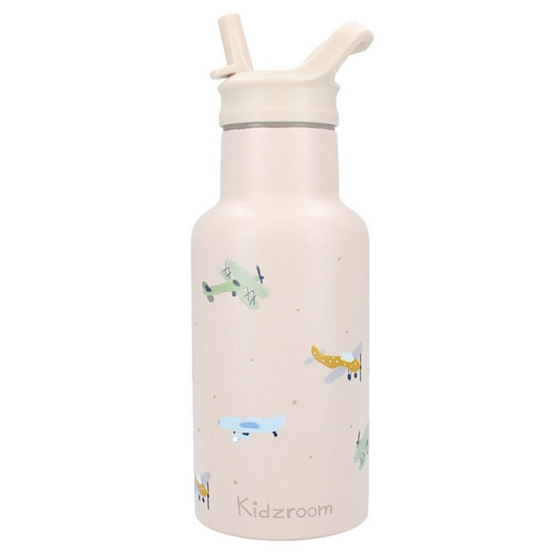 KIDZROOM TERMOS SMALL TALK BEIGE 350ML 