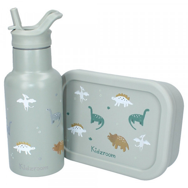 KIDZROOM TERMOS SMALL TALK GREEN 350ML 