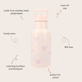 KIDZROOM TERMOS SMALL MAGICAL MEADOWS PINK 350ML 