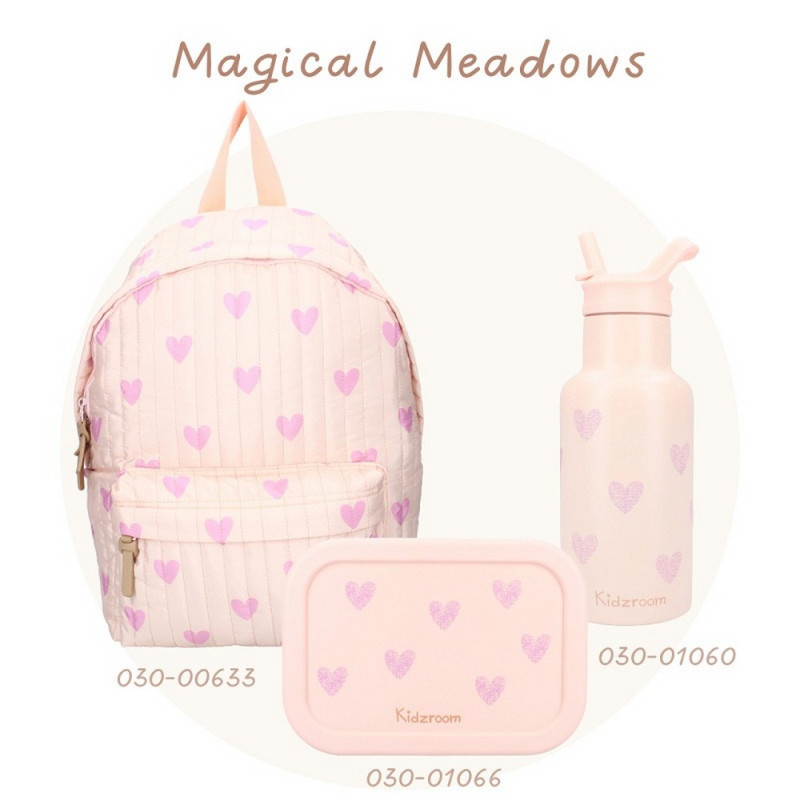 KIDZROOM TERMOS SMALL MAGICAL MEADOWS PINK 350ML 