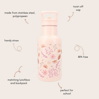 KIDZROOM TERMOS SMALL ENCHANTED MEMORIES PINK 350ML 