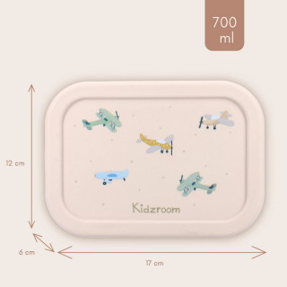 KIDZROOM KUTIJA ZA RUCAK SMALL TALK BEIGE 
