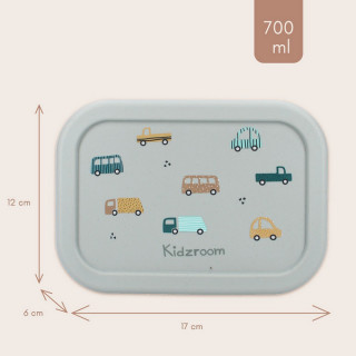 KIDZROOM KUTIJA ZA RUCAK SWEET CUDDLES GREEN 