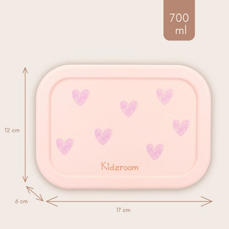 KIDZROOM KUTIJA ZA RUCAK MAGICAL MEADOWS PINK 