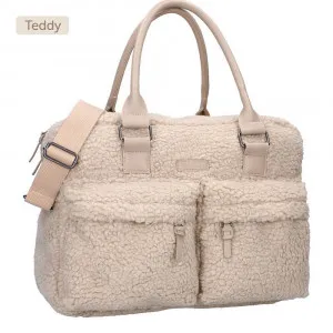 KIDZROOM TORBA ZA MAME CARE HELLO LITTLE ONE TEDDY BEIGE