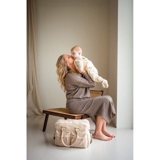KIDZROOM TORBA ZA MAME CARE HELLO LITTLE ONE TEDDY BEIGE 