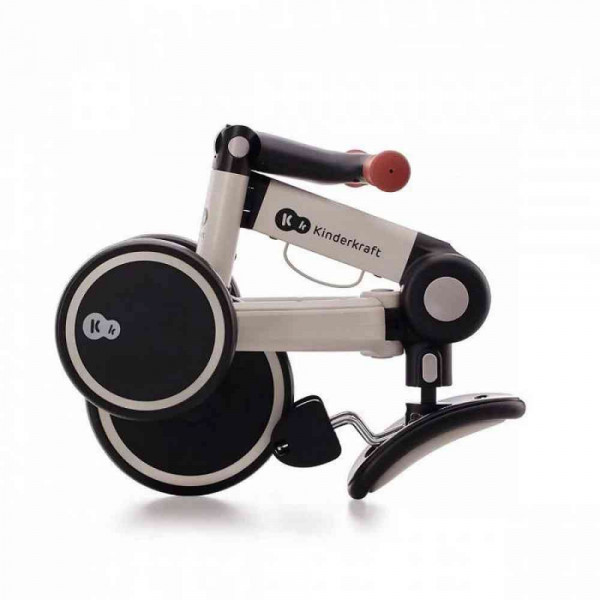 KINDERKRAFT TRICIKL 3U1 4TRIKE SILVER GREY 