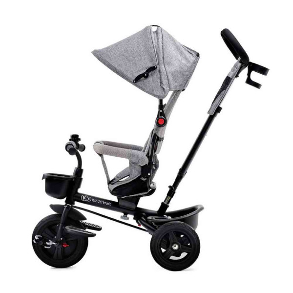 KINDERKRAFT TRICIKL AVEO 2U1 LIGHT GREY 