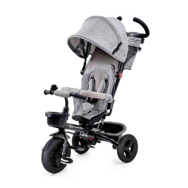 KINDERKRAFT TRICIKL AVEO 2U1 LIGHT GREY 