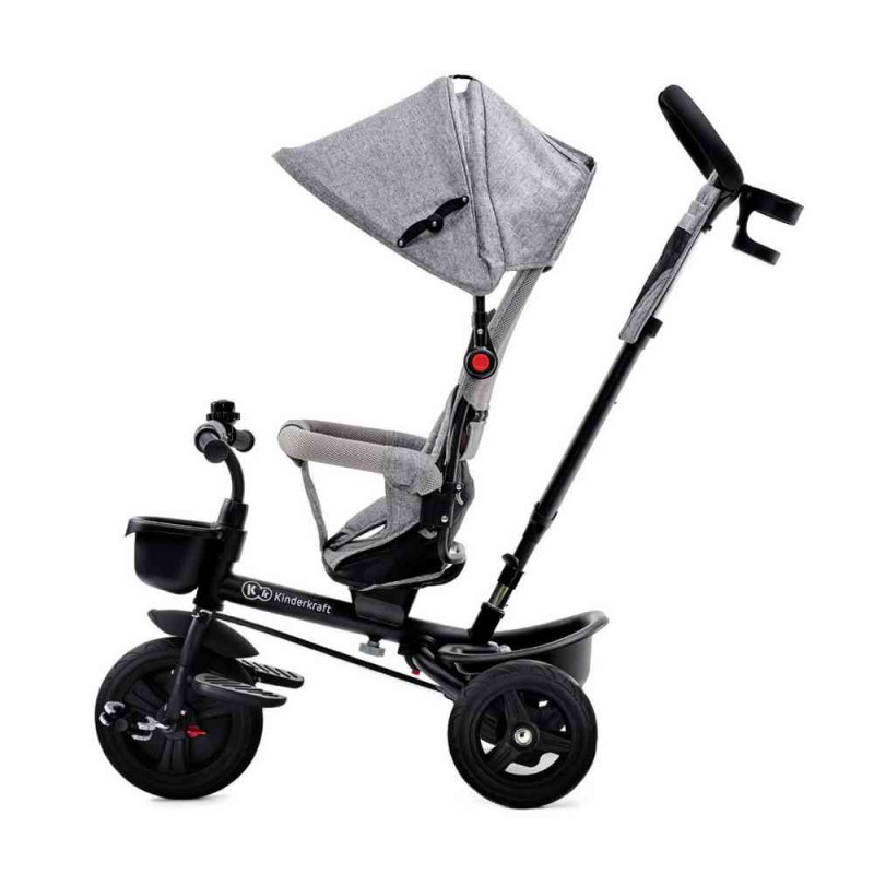 KINDERKRAFT TRICIKL AVEO 2U1 LIGHT GREY 