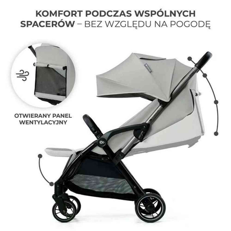 KINDERKRAFT KOLICA APINO DOVE GREY 