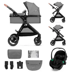 KINDERKRAFT ESME PRO KOLICA ZA BEBE 3U1 GRAY